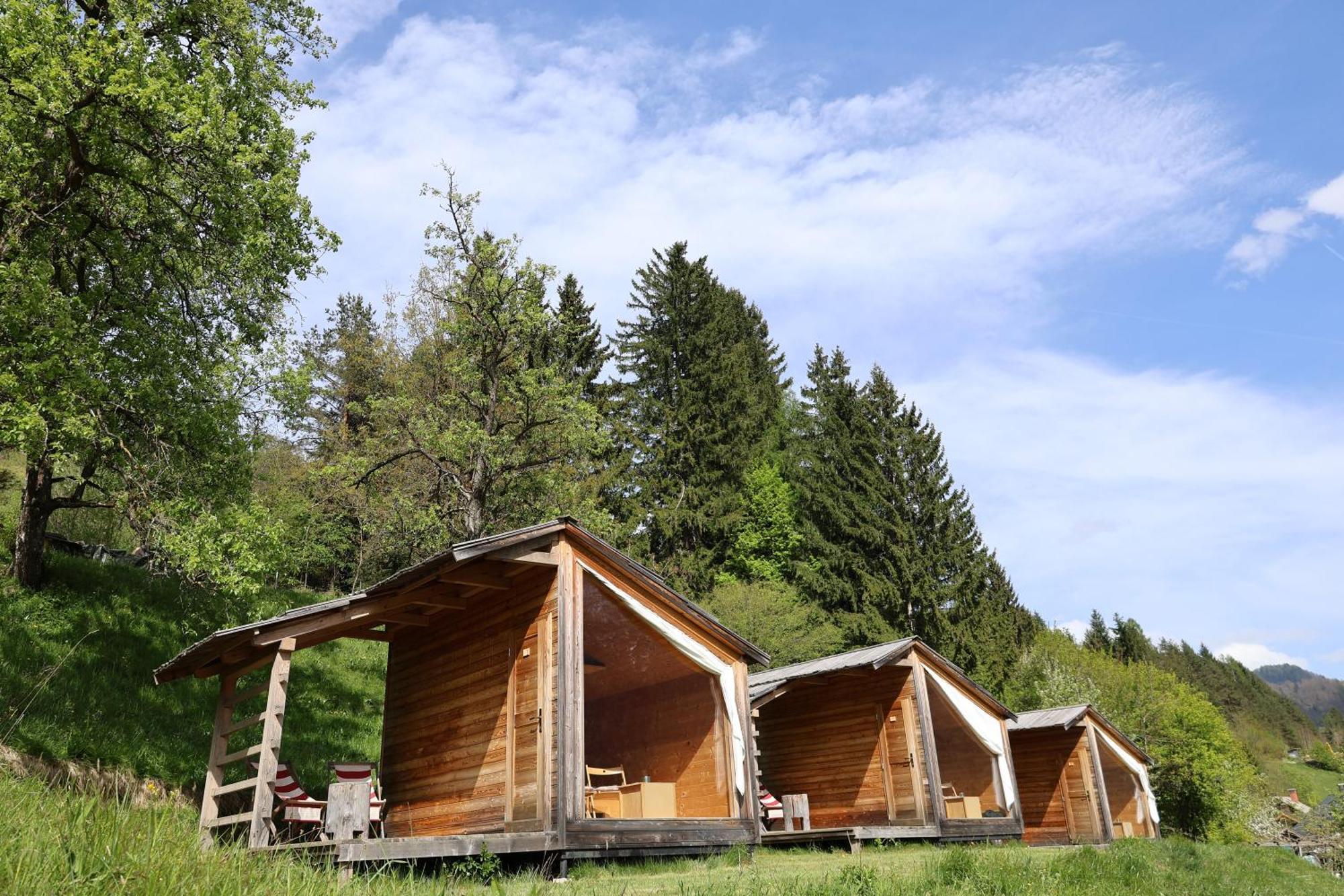 Mountain View Glamping Villa Dovje Exterior foto